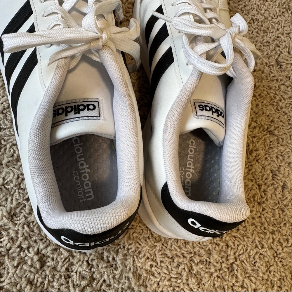 Adidas Grand Court Sneakers White/Core Black - Picture 6 of 8